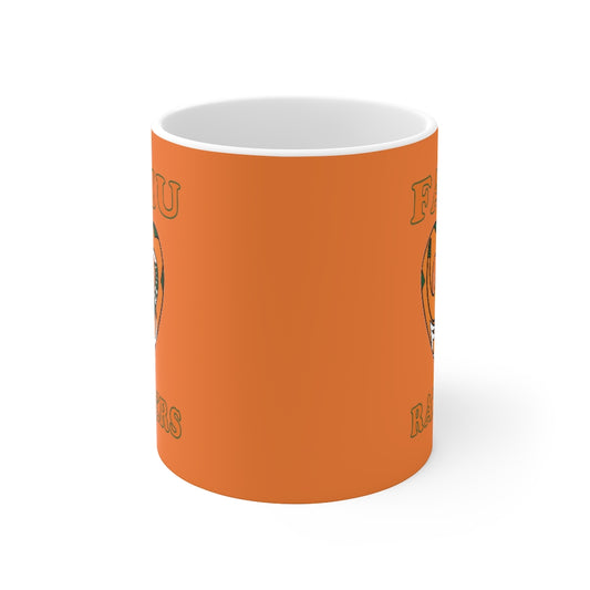 FAMU RATTLERS (NOM) Orange Ceramic Mug 11oz