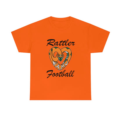 FAMU RATTLER FOOTBALL (NOM) Short Sleeve Unisex Heavy Cotton Tee